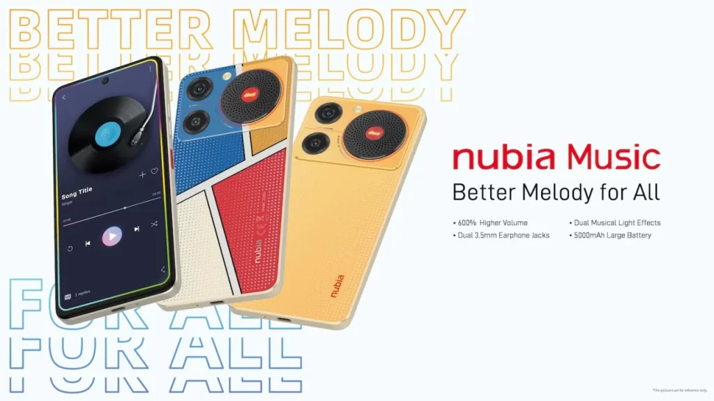 nubia Music smartphone from nubia