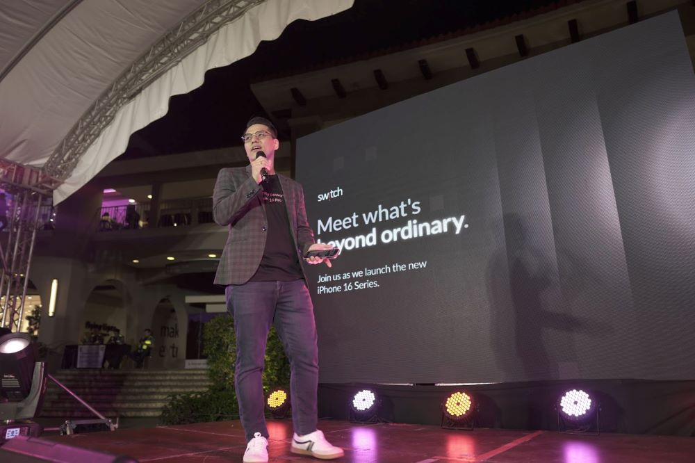 Switch unveils the iPhone 16 in a spectacular launch event at Alabang Town Center