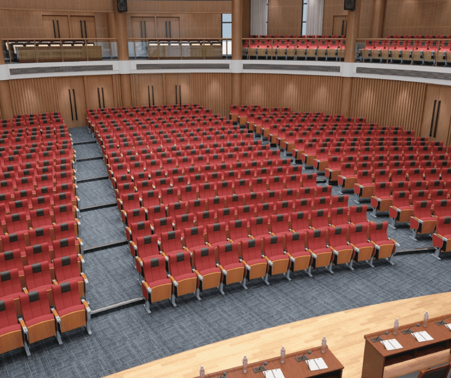 How to design the perfect auditorium that merges functionality, comfort and style