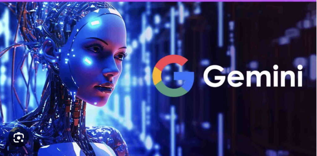 A robot and Google's Gemini to show the top 10 ways Filipinos have been using Gemini AI