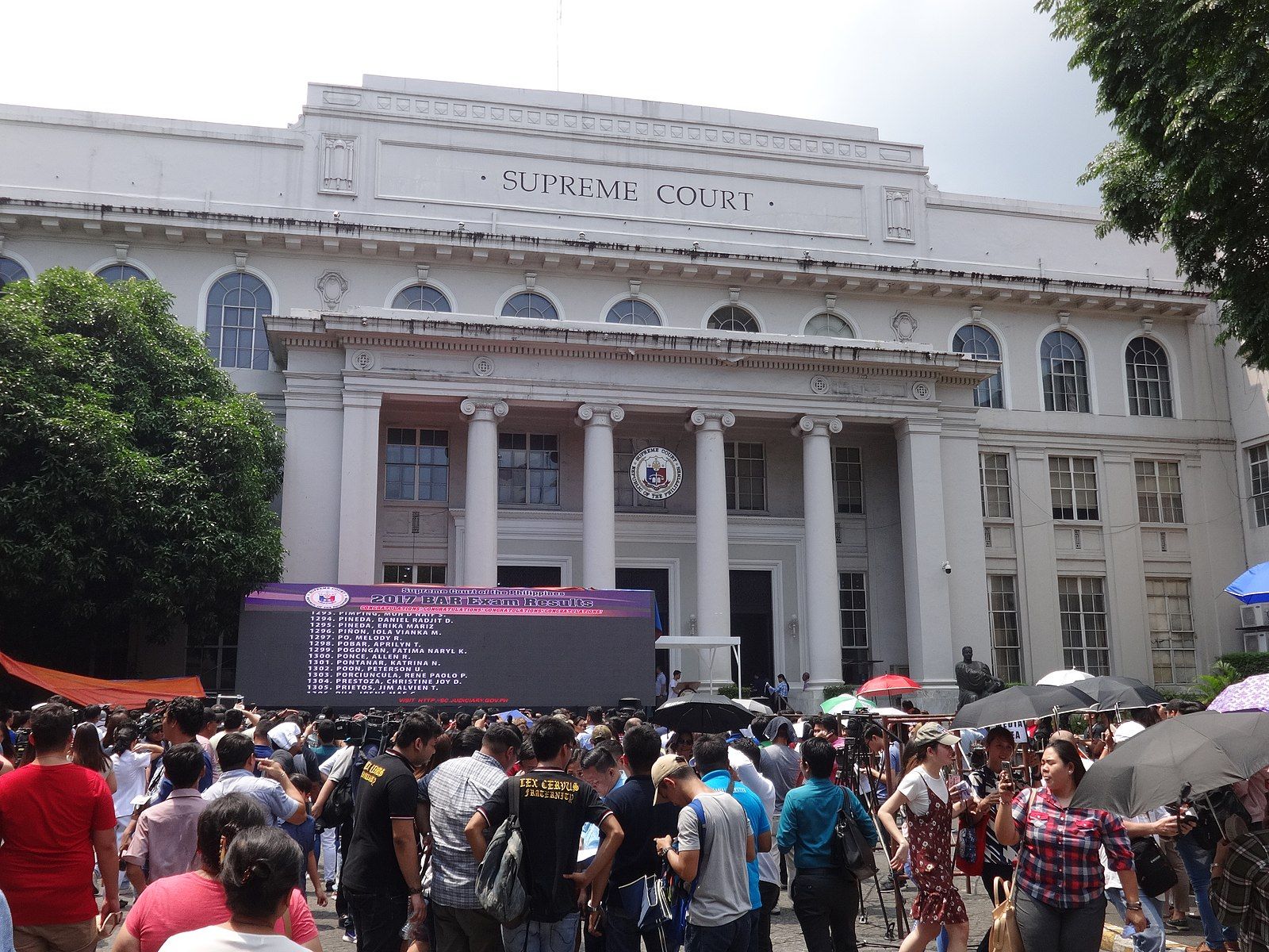 SC releases result of Bar exam
