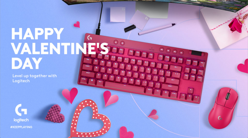 14 ways Logitech turns romantic this Valentine’s Day