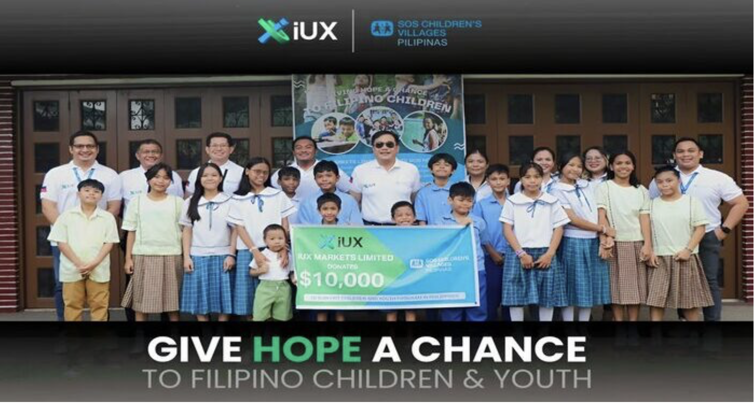 Student beneficiaries of IUX in Calbayog CIty