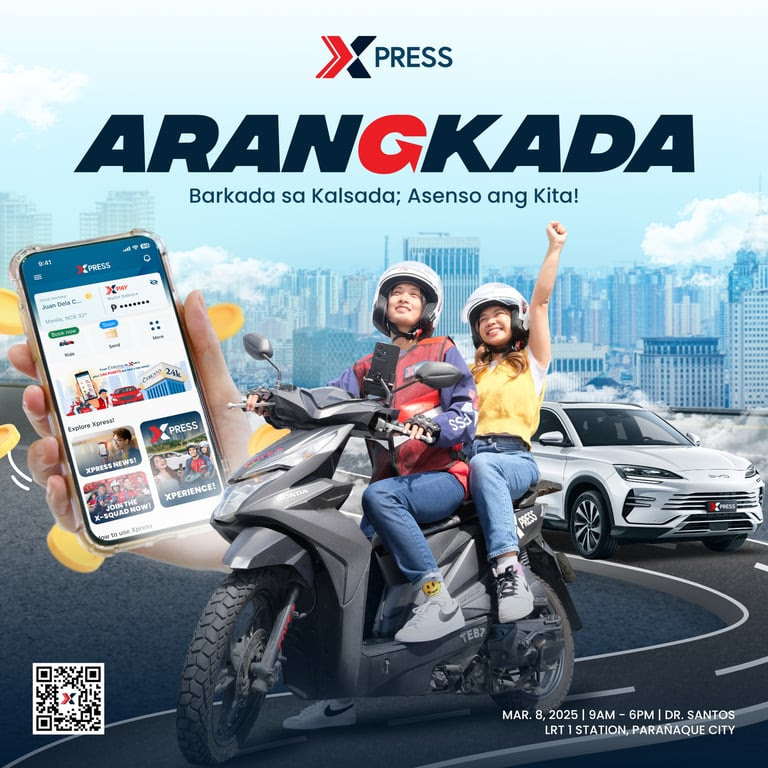 Manila’s streets to rumble in 2025 as Xpress launches “Arangkada,” fueling driver dreams and commuter convenience