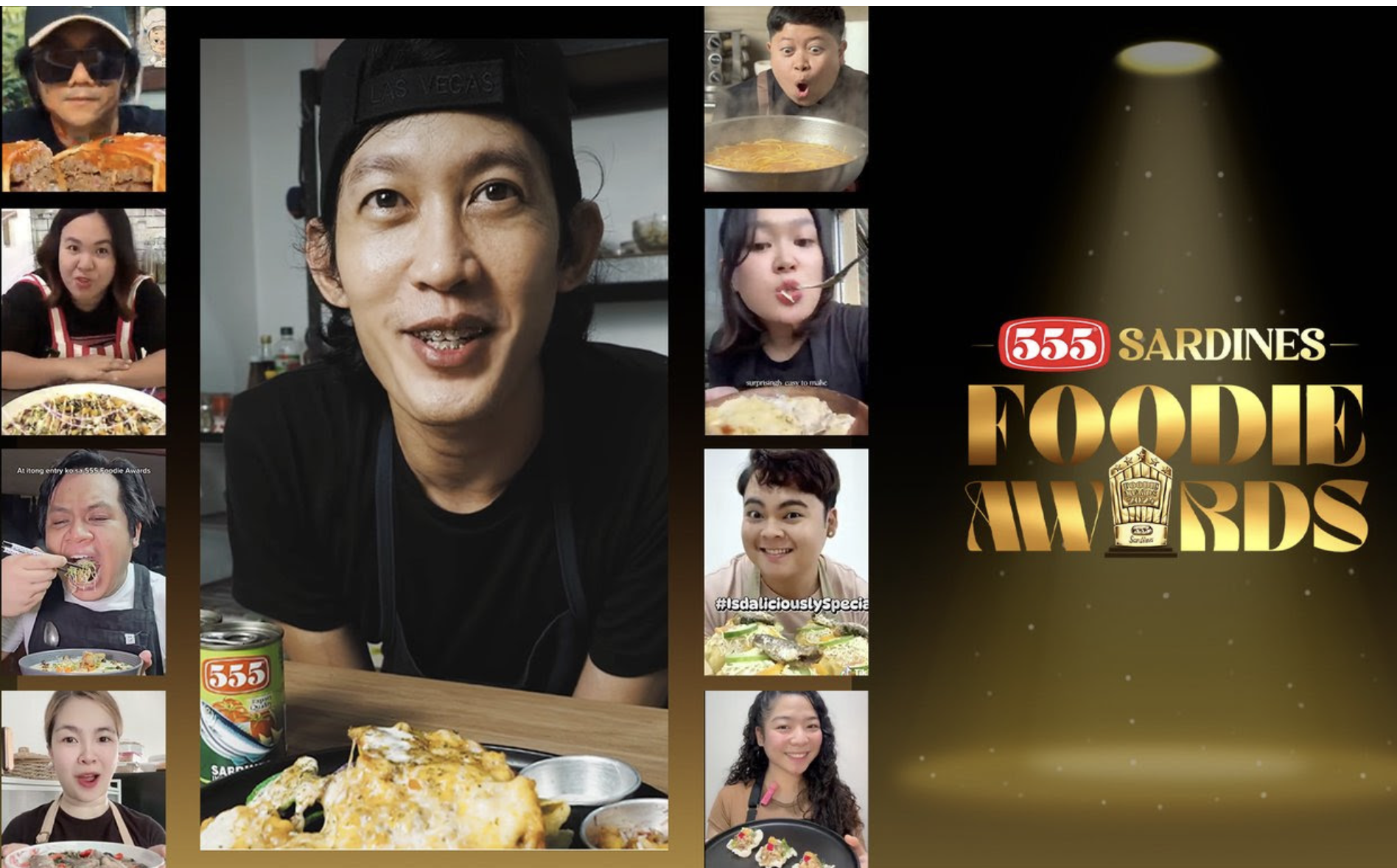 Screen grab from 555 Sardines Foodie Awards