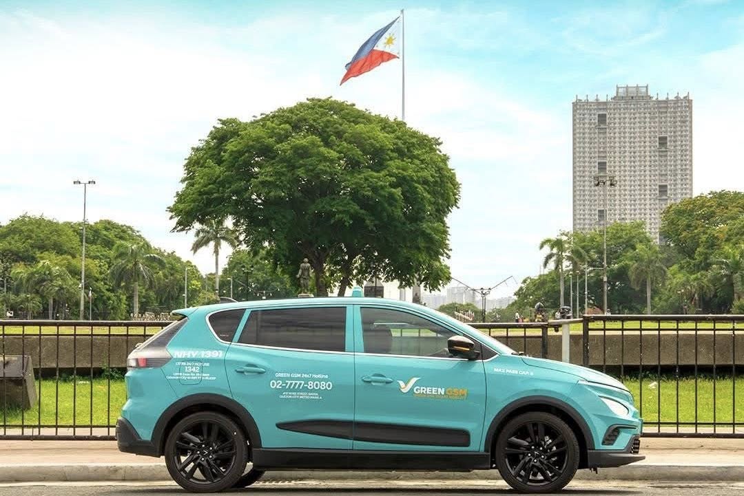 Image of Green GSM taxi with the company accelerates shift as EV costs drop in PH