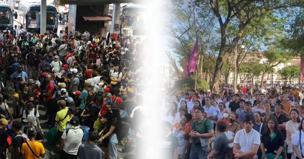 Scene of the Holy Week 2026 in PH