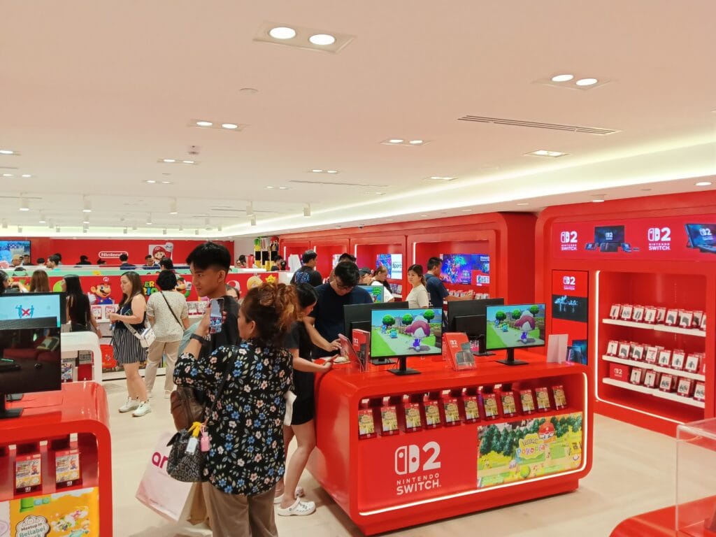 Inside Nintendo Store