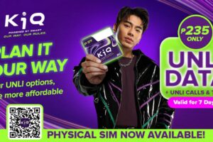 KiQ expands flexible 'unli data' offers, rolls out physical SIM nationwide
