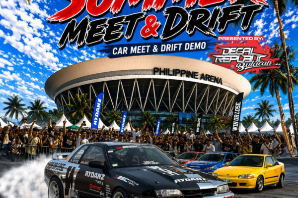 “Summer Meet and Drift” heats up Philippine Arena grounds