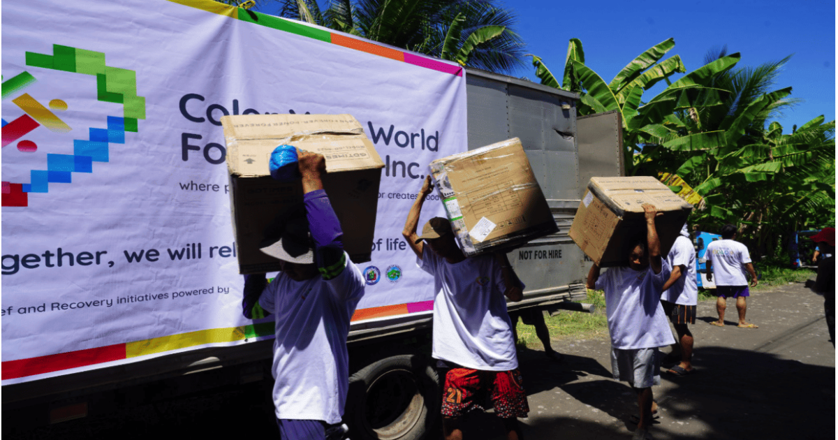 Color Your World Foundation expands earthquake relief efforts in Mindanao