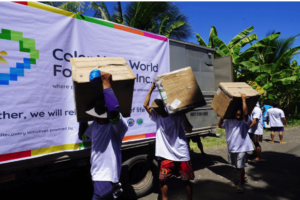 Color Your World Foundation expands earthquake relief efforts in Mindanao