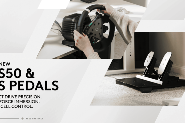 Logitech G raises bar for Sim racing with RS50 direct drive wheelbase and RS pedals