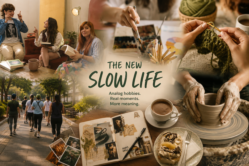 The new slow life: Why Gen Z, millennials are choosing analog hobbies over endless scrolling