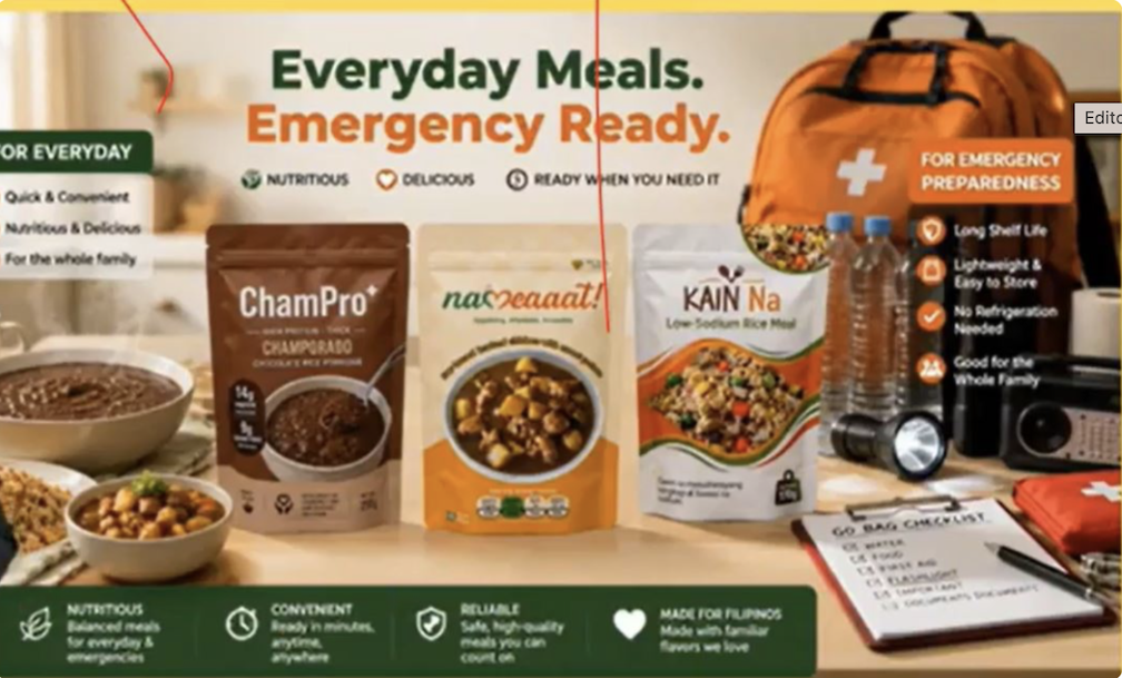 Beyond canned goods: How Filipino scientists are rethinking food for disasters