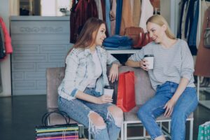Why shopping and coffee have become the perfect pair