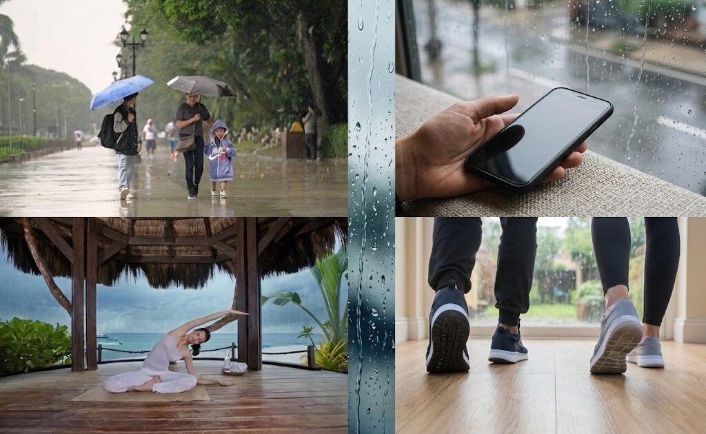 How to stay active when it’s raining all week