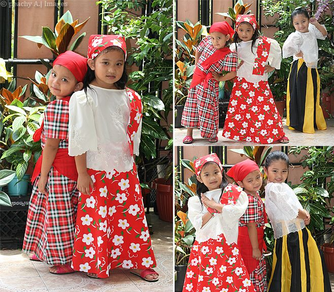 Buwan ng Wika: children in Filipiniana
