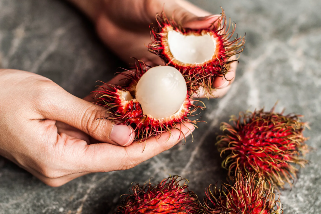 Seasonal fruits in the Philippines: rambutan