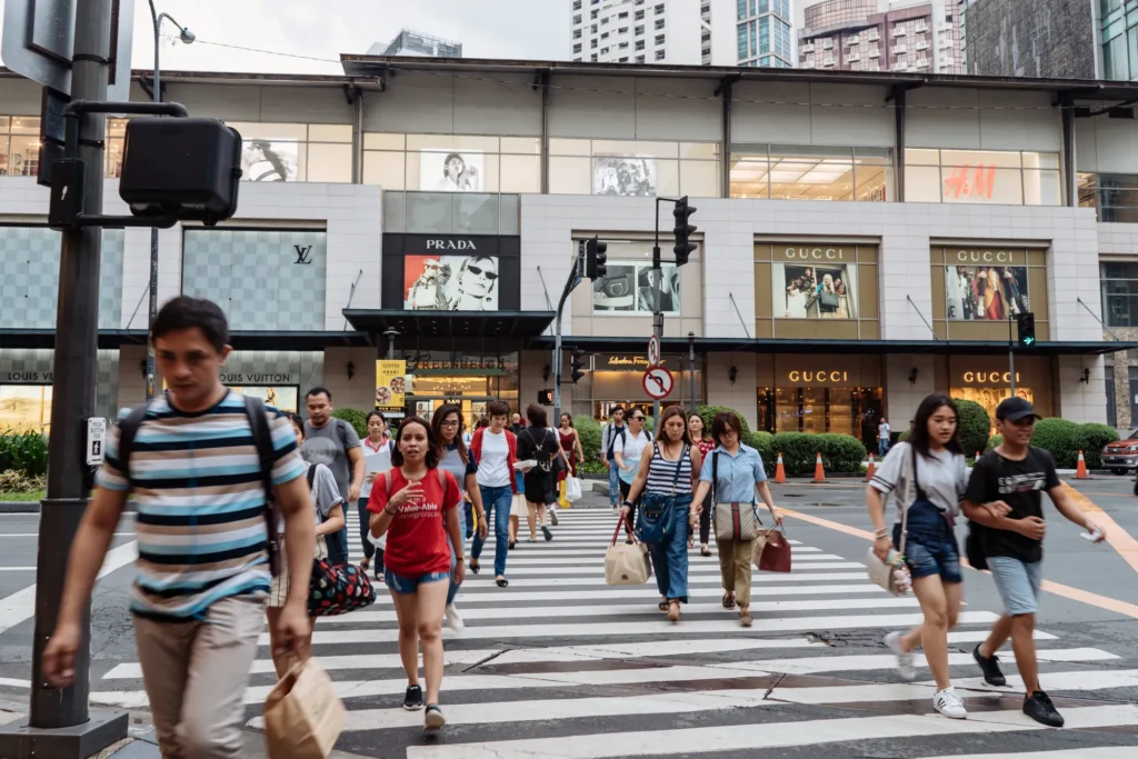 mall walking
